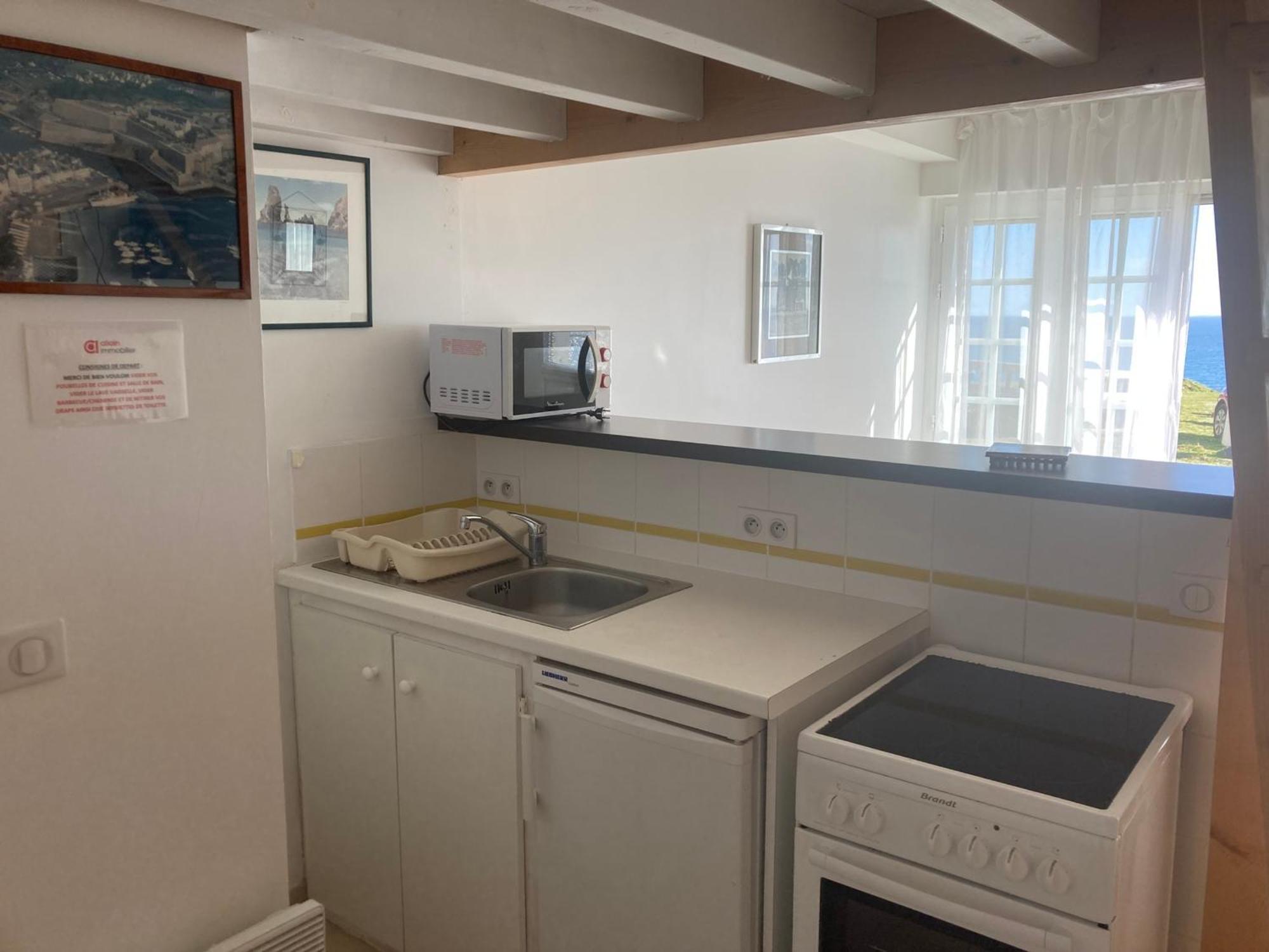 Studio Renove Avec Parking, Wifi, Proche Plage Et Centre - Fr-1-418-93 Le Palais Buitenkant foto
