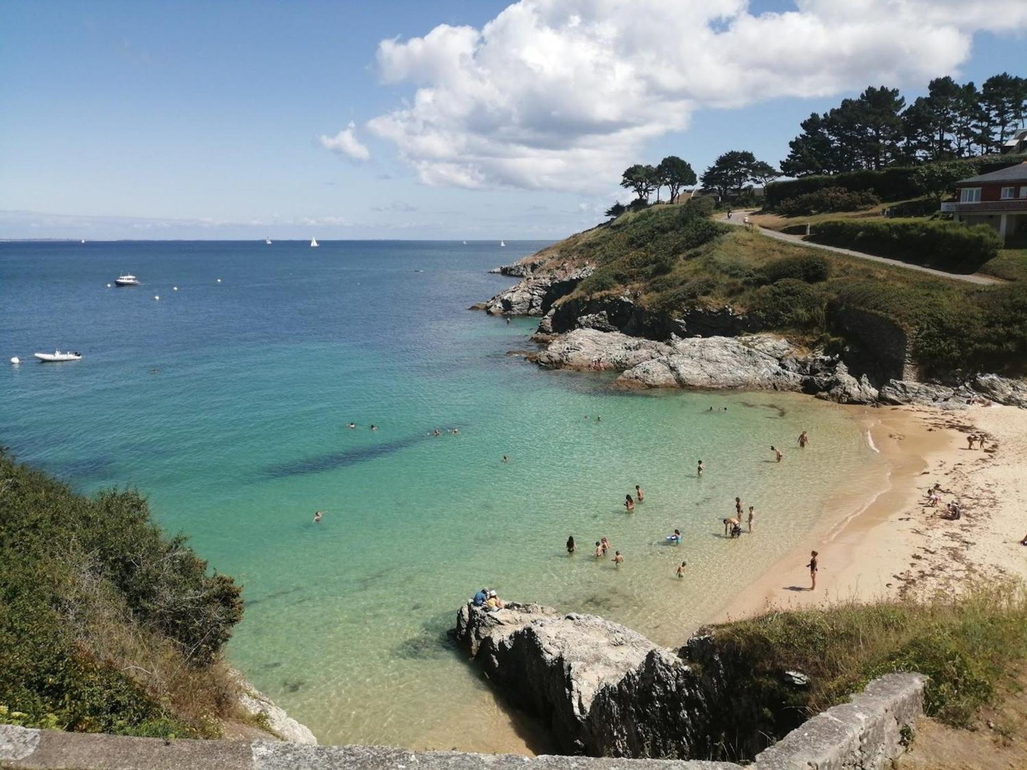 Studio Renove Avec Parking, Wifi, Proche Plage Et Centre - Fr-1-418-93 Le Palais Buitenkant foto